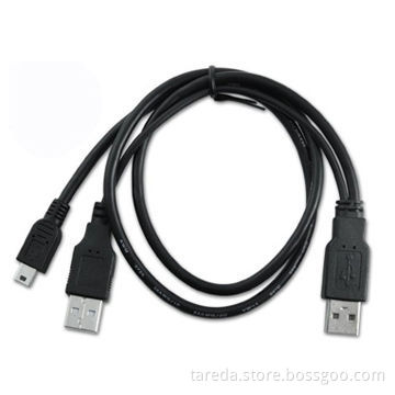 Y Type USB Cables, OEM Orders are Welcome, RoHS Directive-compliant